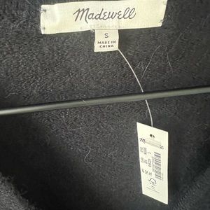Madewell Wrap V-Neck Sweater -Coziest Yarn- size small NWT, size xs NWOT